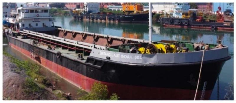 Bintang Laut Indah 004 - Hopper Barge Pintu Bawah mitra PT Trans Marindo Succes
